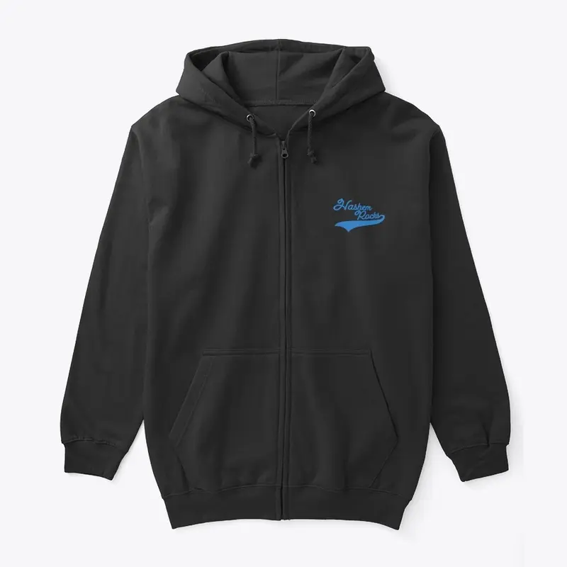 Zip Hoodie - Blu